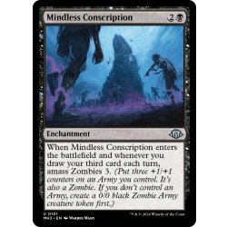 画像1: 【ENG】愚鈍な徴兵/Mindless Conscription[MTG_MH3_0101_U]