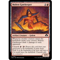 画像1: 【ENG】溶鉄の門番/Molten Gatekeeper[MTG_MH3_0128_C]
