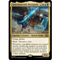 画像1: 【ENG】飛空隊長、アーナ・ケネルッド/Arna Kenner?d, Skycaptain[MTG_MH3_0178_M]