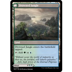 画像2: 【ENG】真実を溺れさせるもの//水没したジャングル/Drowner of Truth//Drowned Jungle[MTG_MH3_0253_U]