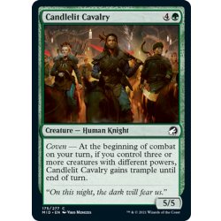 画像1: 【ENG】蝋燭明かりの騎兵/Candlelit Cavalry[MTG_MID_175C]