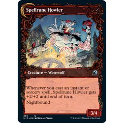 画像2: 【ENG】ルーン綴りの絵描き/ルーン綴りの咆哮獣/Spellrune Painter/Spellrune Howler[MTG_MID_295U]