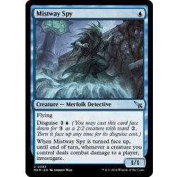 画像1: 【ENG】霧水路のスパイ/Mistway Spy[MTG_MKM_0065_U]