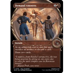 画像1: 【ENG】■Showcace Frame■答えの要求/Demand Answers[MTG_MKM_0306_C]