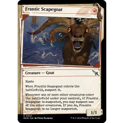 画像1: 【ENG】■Showcace Frame■狂乱逃走する山羊/Frantic Scapegoat[MTG_MKM_0347_U]