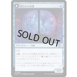 画像1: 【JPN】★Foil★囚われの奇魔//完成化した妖術師/Captive Weird//Completed Conjurer[MTG_MOM_0049U]