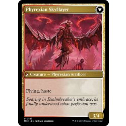 画像2: 【ENG】悩まされる職工//ファイレクシアの空剥ぎ/Harried Artisan//Phyrexian Skyflayer[MTG_MOM_0143U]