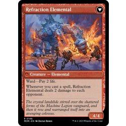 画像2: 【ENG】カーサスへの侵攻//屈折エレメンタル/Invasion of Karsus//Refraction Elemental[MTG_MOM_0146R]