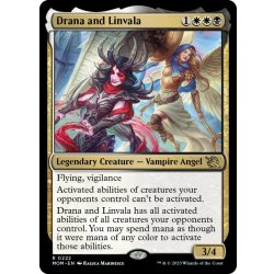 画像1: 【ENG】ドラーナとリンヴァーラ/Drana and Linvala[MTG_MOM_0222R]