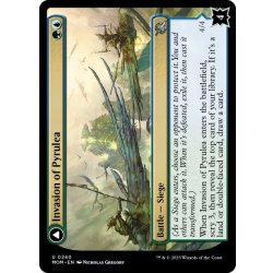 画像1: 【ENG】パイルリーへの侵攻//巨大な板岩角/Invasion of Pyrulea//Gargantuan Slabhorn[MTG_MOM_0240U]