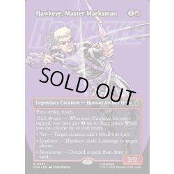 画像1: 【ENG】百発百中の射手、ホークアイ/Hawkeye, Master Marksman[MTG_MSH_0367_R]