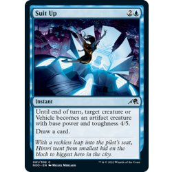 画像1: 【ENG】★Foil★装身/Suit Up[MTG_NEO_081C]