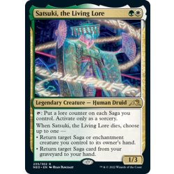 画像1: 【ENG】生ける伝承、佐津樹/Satsuki, the Living Lore[MTG_NEO_235R]