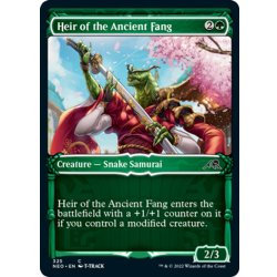 画像1: 【ENG】★Foil★古の牙を継ぐ者/Heir of the Ancient Fang[MTG_NEO_325C]
