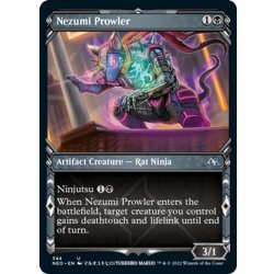画像1: 【ENG】★Foil★うろつく鼠/Nezumi Prowler[MTG_NEO_344U]