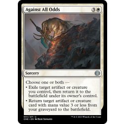 画像1: 【ENG】万難を排して/Against All Odds[MTG_ONE_001U]