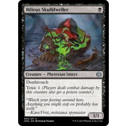画像1: 【ENG】多汁質の頭蓋住まい/Bilious Skulldweller[MTG_ONE_083U]