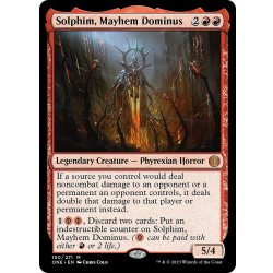 画像1: 【ENG】★Foil★擾乱のドミヌス、ソルフィム/Solphim, Mayhem Dominus[MTG_ONE_150M]