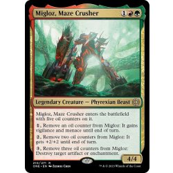 画像1: 【ENG】迷宮壊し、ミグロズ/Migloz, Maze Crusher[MTG_ONE_210R]