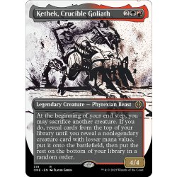 画像1: 【ENG】★Foil★るつぼのゴライアス、ケテク/Kethek, Crucible Goliath[MTG_ONE_319R]