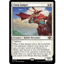 画像1: 【ENG】乗っ取り屋/Claim Jumper[MTG_OTJ_0008_R]