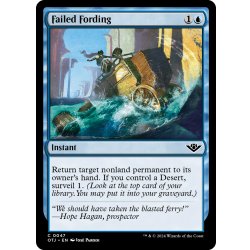 画像1: 【ENG】渡河の失敗/Failed Fording[MTG_OTJ_0047_C]
