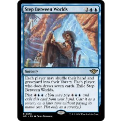 画像1: 【ENG】世界を跨ぐ一歩/Step Between Worlds[MTG_OTJ_0070_R]