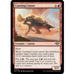 画像1: 【ENG】狡猾なコヨーテ/Cunning Coyote[MTG_OTJ_0118_U]