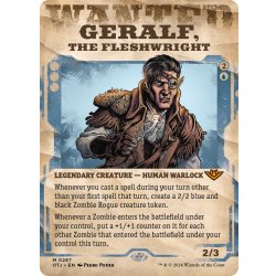 画像1: 【ENG】肉大工、ゲラルフ/Geralf, the Fleshwright[MTG_OTJ_0287_M]