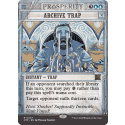 画像1: 【ENG】書庫の罠/Archive Trap[MTG_OTP_0007_R]
