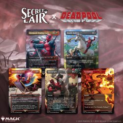 画像1: 【ENG】Secret Lair x Marvel's Deadpool[MTG_SLD_D130]