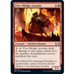 画像1: 【ENG】大火槌の放火魔/Pyre-Sledge Arsonist[MTG_SNC_118U]