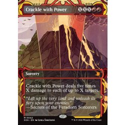 画像1: 【ENG】★Mystical Archive★弾ける力/Crackle with Power[MTG_SOA_0042_M]