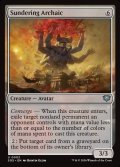 【ENG】隔離するアルカイック/Sundering Archaic[MTG_SOS_0003_U]