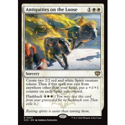 画像1: 【ENG】逃げ出した古美術品/Antiquities on the Loose[MTG_SOS_0007_R]