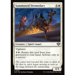 画像1: 【ENG】召喚されたヒトコブラクダ/Summoned Dromedary[MTG_SOS_0037_U]