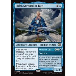 画像1: 【ENG】運命の執事、ジャズィ/Jadzi, Steward of Fate[MTG_SOS_0055_R]