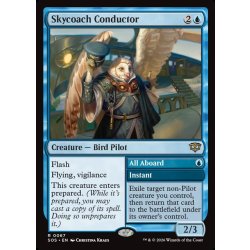 画像1: 【ENG】飛空バスの車掌/Skycoach Conductor[MTG_SOS_0067_R]
