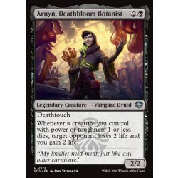 画像1: 【ENG】死花の植物学者、アルニン/Arnyn, Deathbloom Botanist[MTG_SOS_0074_U]
