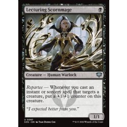 画像1: 【ENG】講義する侮蔑魔道士/Lecturing Scornmage[MTG_SOS_0087_U]