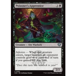 画像1: 【ENG】毒殺者の弟子/Poisoner's Apprentice[MTG_SOS_0092_U]