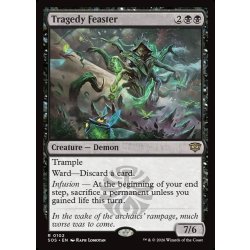 画像1: 【ENG】悲劇をむさぼる者/Tragedy Feaster[MTG_SOS_0102_R]