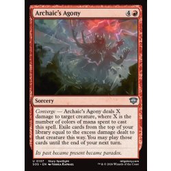 画像1: 【ENG】アルカイックの苦悶/Archaic's Agony[MTG_SOS_0107_U]