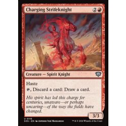 画像1: 【ENG】突撃する紛争騎士/Charging Strifeknight[MTG_SOS_0110_U]