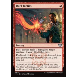 画像1: 【ENG】決闘の駆け引き/Duel Tactics[MTG_SOS_0112_U]