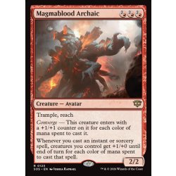 画像1: 【ENG】溶岩血脈のアルカイック/Magmablood Archaic[MTG_SOS_0123_R]