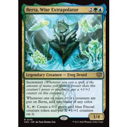 画像1: 【ENG】賢明なる推定者、バータ/Berta, Wise Extrapolator[MTG_SOS_0175_R]