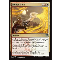 画像1: 【ENG】溶融せし音色/Molten Note[MTG_SOS_0204_U]