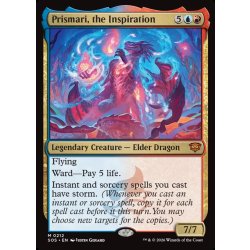 画像1: 【ENG】創意溢れるもの、プリズマリ/Prismari, the Inspiration[MTG_SOS_0212_M]