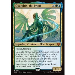 画像1: 【ENG】証明するもの、クアンドリクス/Quandrix, the Proof[MTG_SOS_0218_M]